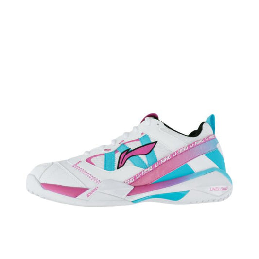 【Shi Yu Qi 】Li-Ning Invincible Ace Badminton Shoes - White/Blue/Pink