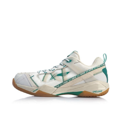 【Shi Yu Qi 】Li-Ning Invincible Ace Badminton Shoes - White/Green/Brown