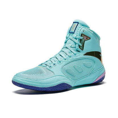 Anta | China National Team Professional Wrestling Shoes - Blue