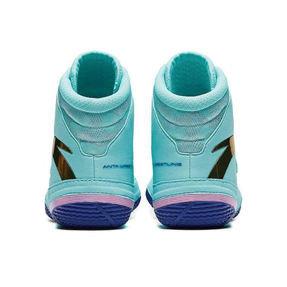 Anta | China National Team Professional Wrestling Shoes - Blue