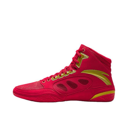 Anta | China National Team Professional Wrestling Shoes - Red/Gold