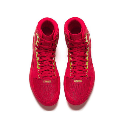 Anta | China National Team Professional Wrestling Shoes - Red/Gold