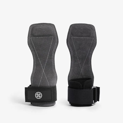 Lu Xiaojun 3.0 Leather Weightlifting Grips Deadlift Assist Straps