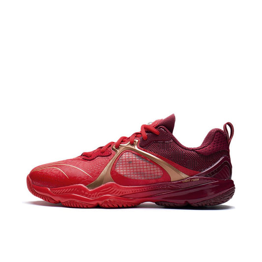 Li-Ning Ranger 6.0 Lite Badminton Training Shoes - Red/Gold