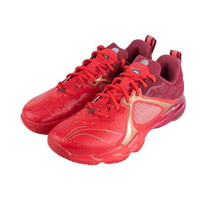 Li-Ning Ranger 6.0 Lite Badminton Training Shoes - Red/Gold