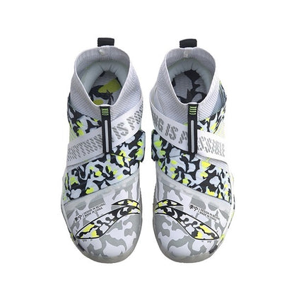 Li-Ning Ranger 4 High Professional Badminton Shoes - White/Green