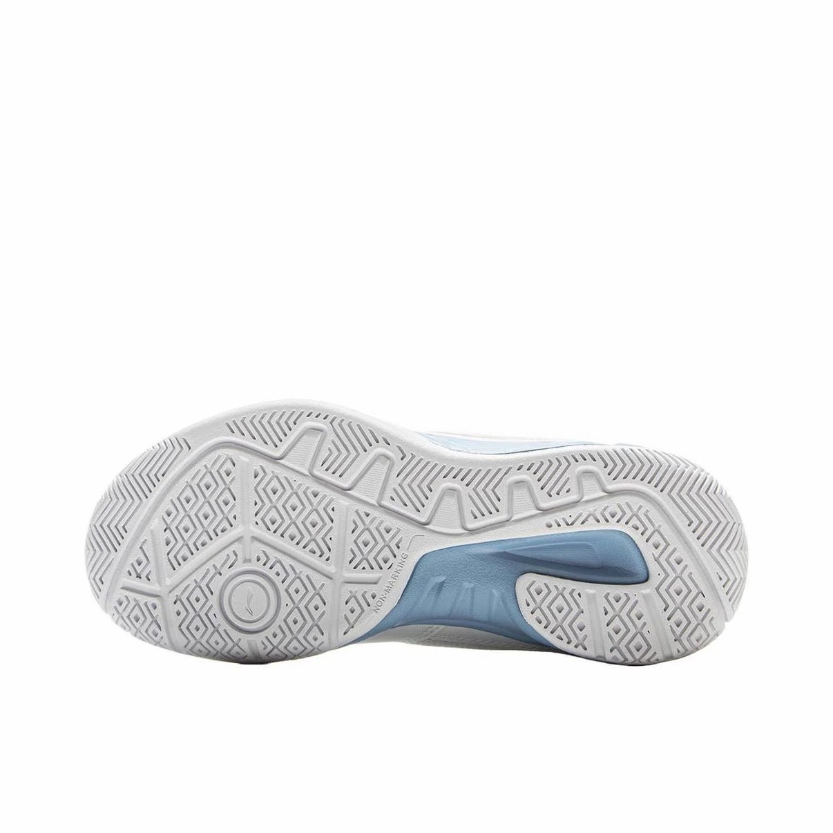 Kids Li-Ning Saga 3 Badminton Shoes - Standard White