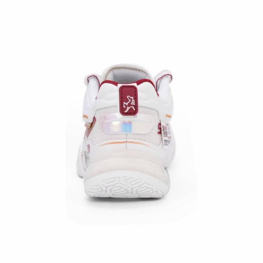 Year of the Horse | Li-Ning Saga 3 Pro Badminton Shoes - White/Red