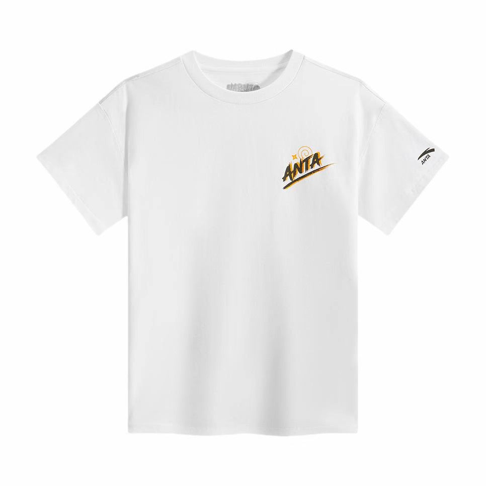 Youth/Kids Anta Naruto 2025 Summer Pure Cotton T-Shirt