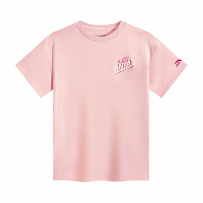 Youth/Kids Anta Naruto 2025 Summer Pure Cotton T-Shirt