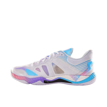 Li-Ning Gyrfalcon 4 Badminton Shoes - White/Blue