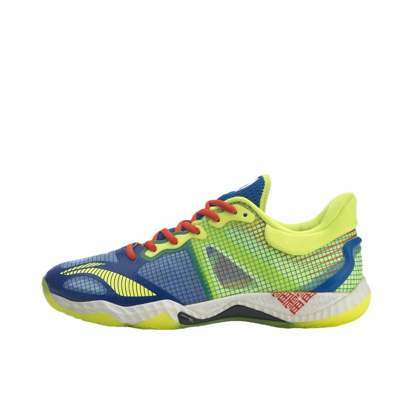Li-Ning Gyrfalcon 4 Badminton Shoes - Blue/Yellow