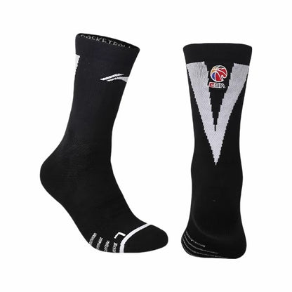 [CBA] Li-Ning High-Top Anti-Slip Socks for On-Court Players
