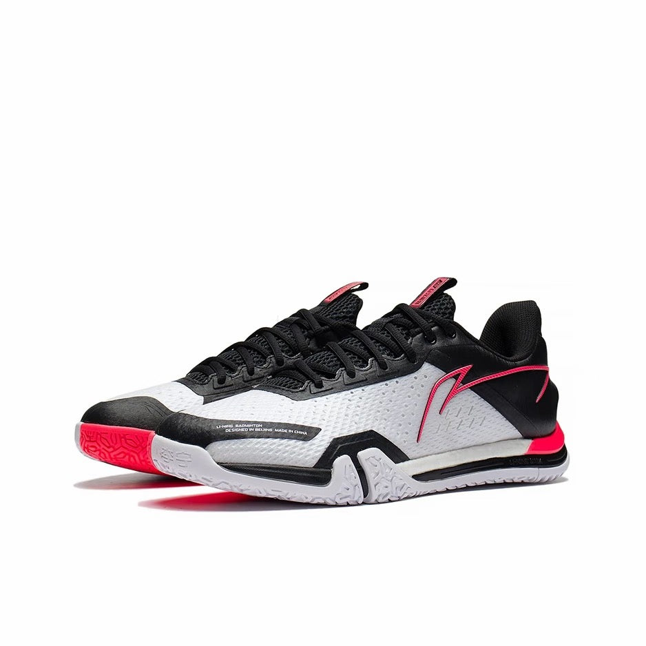 Li-Ning Saga SE Badminton Shoes - Black/White