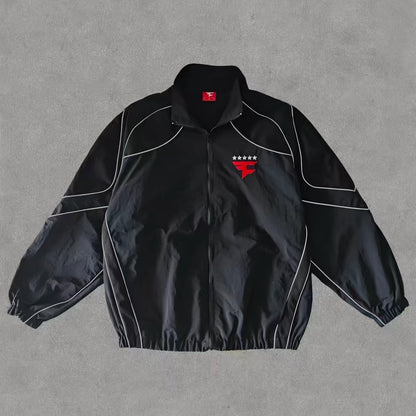 FAZE CLAN 2026 CSGO Reflective Embroidered Jacket TWISTZZ