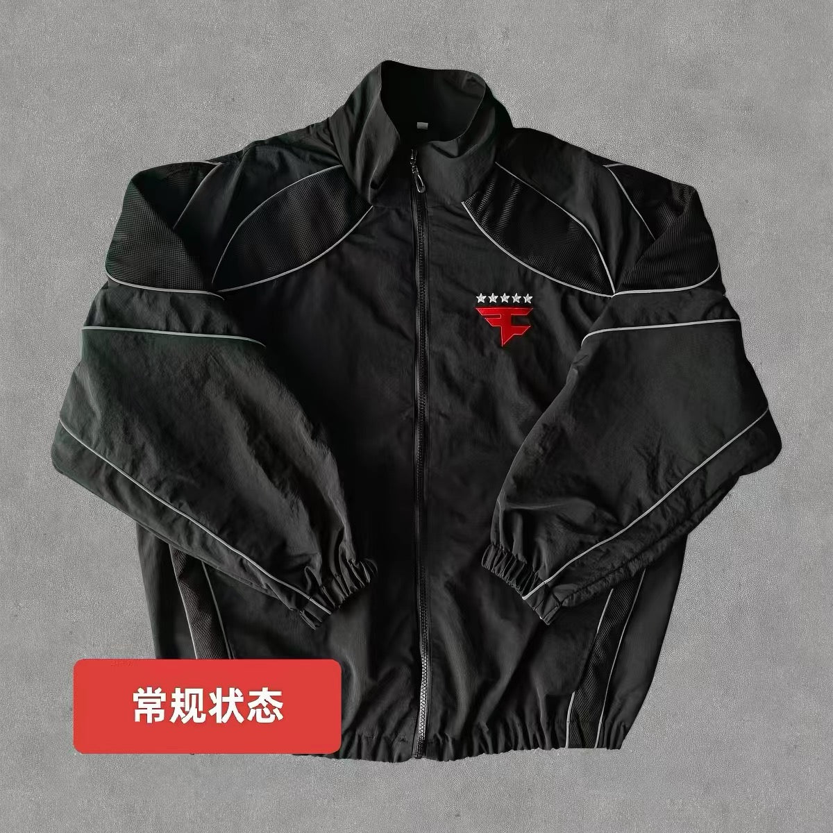 FAZE CLAN 2026 CSGO Reflective Embroidered Jacket TWISTZZ