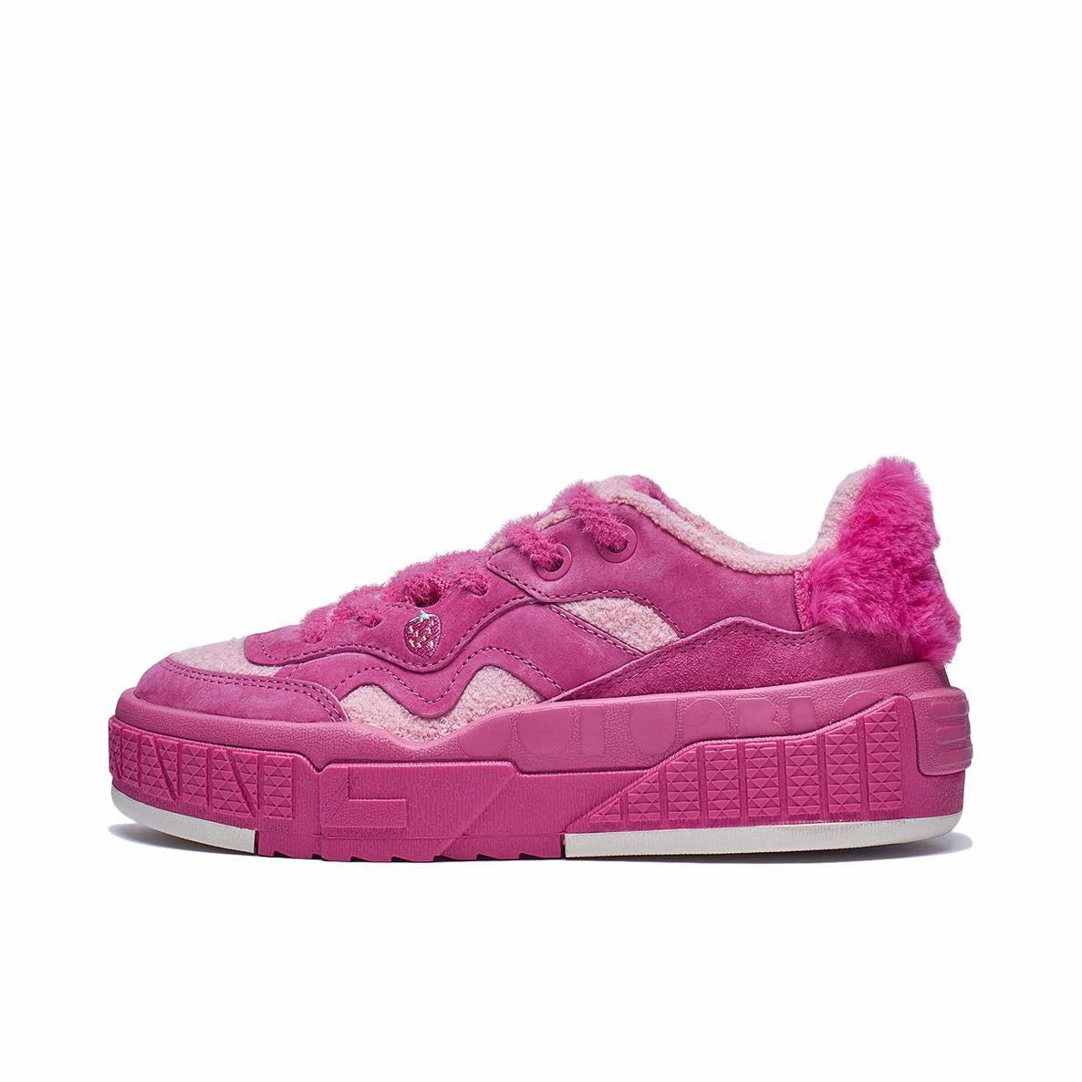 （Women）Li-Ning x Disney 001 UNBLOCK Low Casual Sneakers - Strawberry Bear