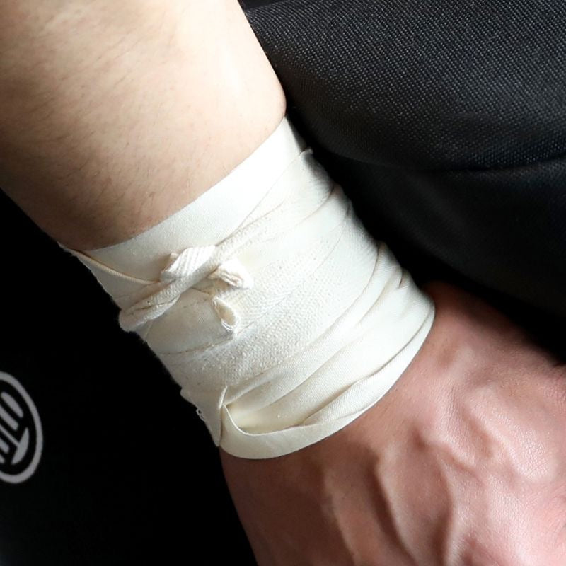 Lu Xiaojun Weightlifting Wrist Support - Cotton Wrap-on Compression Wrist Support