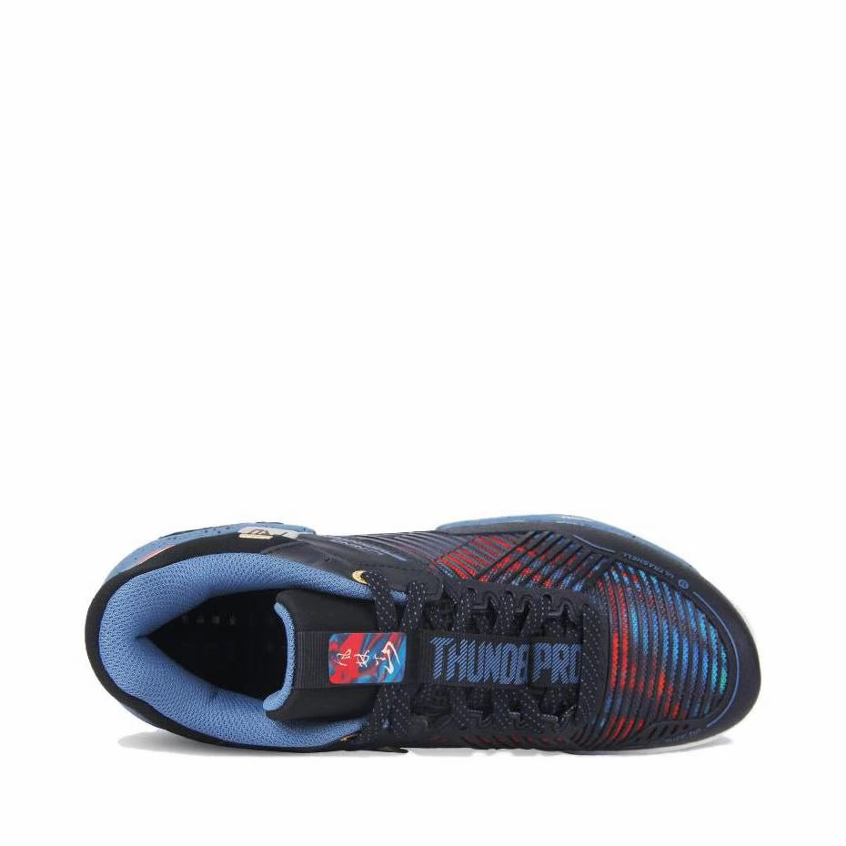 Li-Ning Thunder Pro Badminton Shoes - Black Blue