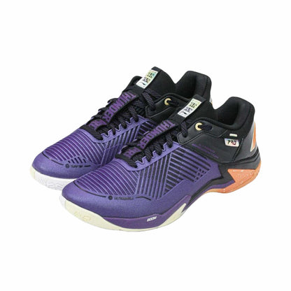 Li-Ning Thunder Pro Badminton Shoes - Purple/Black