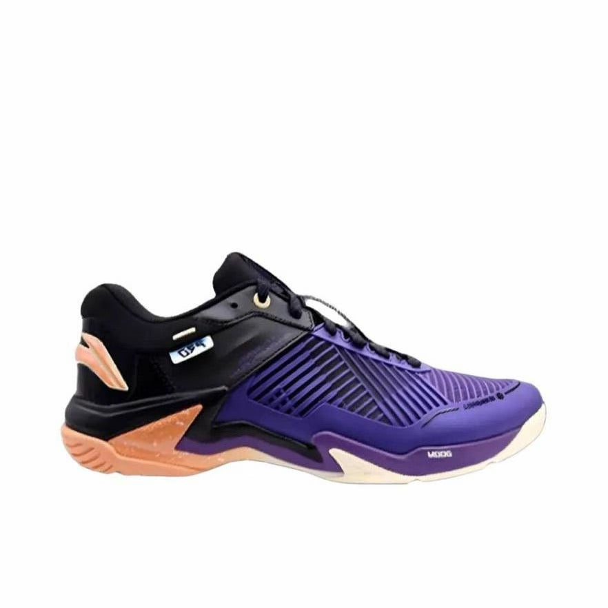 Li-Ning Thunder Pro Badminton Shoes - Purple/Black