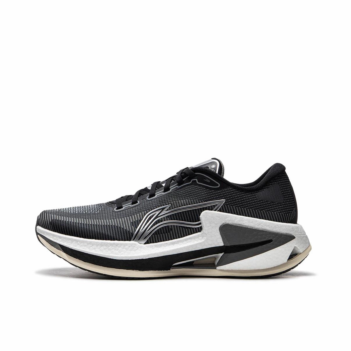 （Men & Women) Li-Ning Furious Rider 8 Running Shoes - Black