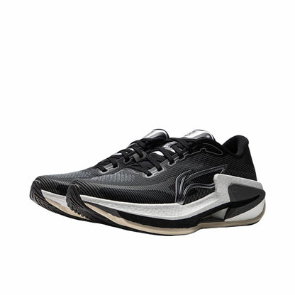 （Men & Women) Li-Ning Furious Rider 8 Running Shoes - Black
