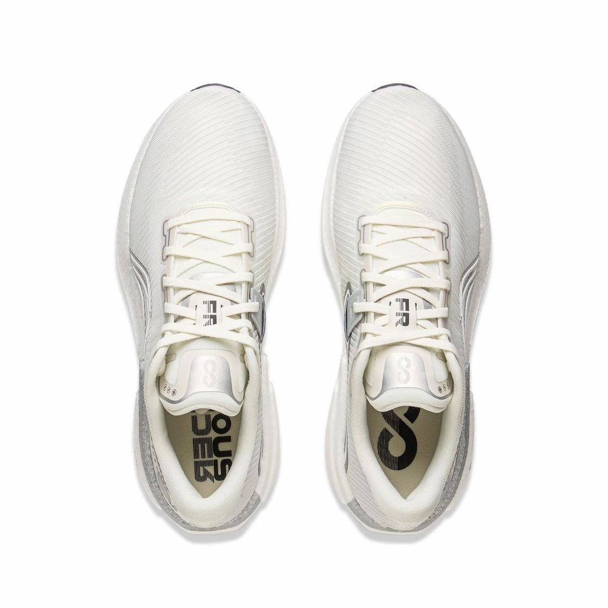 （Men & Women) Li-Ning Furious Rider 8 Running Shoes - Silver