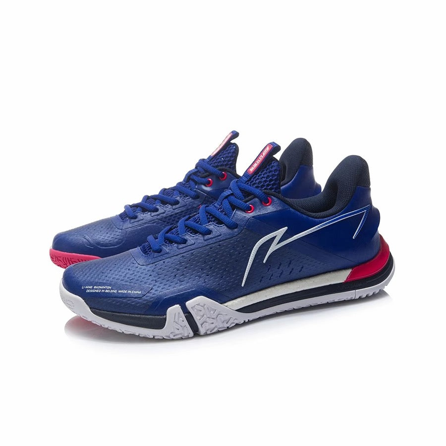 Li-Ning Saga SE Badminton Shoes - Dark Blue