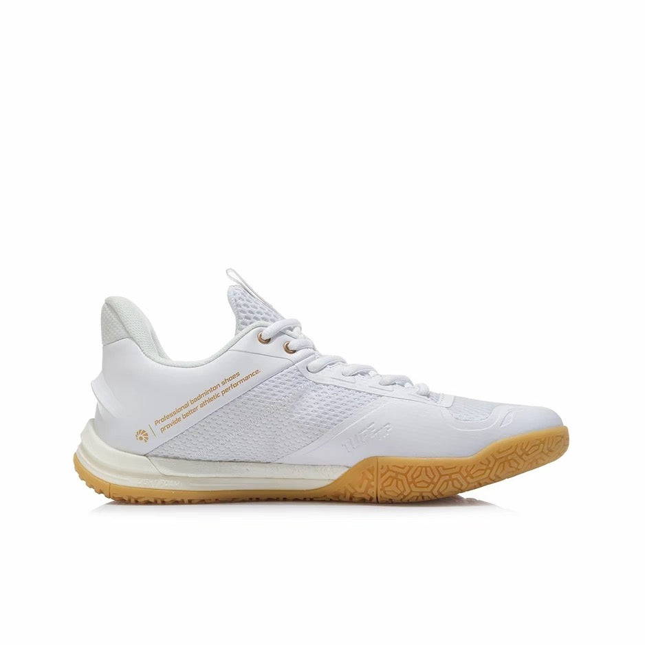 Li-Ning Saga SE Badminton Shoes - White