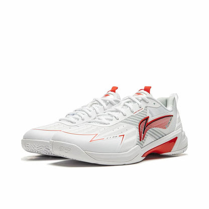 Li-Ning Halberd ZJ 2.0 Badminton Shoes - White/Red