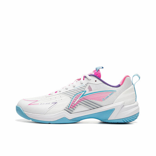 Li-Ning Halberd ZJ 2.0 Badminton Shoes - White/Blue/Pink