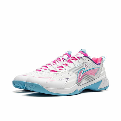 Li-Ning Halberd ZJ 2.0 Badminton Shoes - White/Blue/Pink