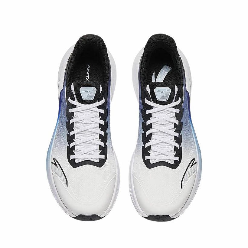 【Yibo Wang】 Anta Stinger 6 Fabric PP Film Running Shoes - White/Blue