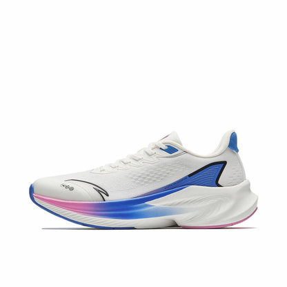 【Yibo Wang】 Anta Stinger 6 Fabric PP Film Running Shoes - White/Blue/Pink