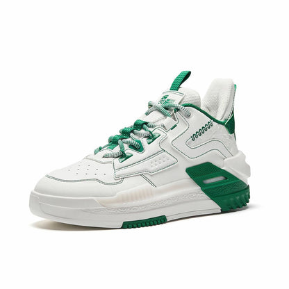 （Women & Men）Anta Badao 2026 Spring Casual Sneakers - White/Green
