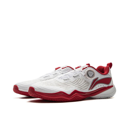 Li-Ning MAGE 2.0 Table Tennis Shoes - White/Red