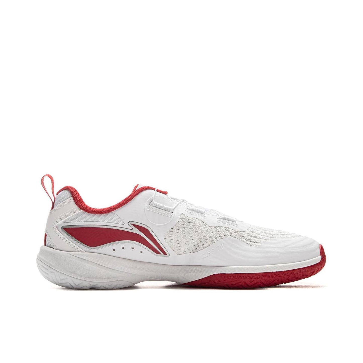 Li-Ning MAGE 2.0 Table Tennis Shoes - White/Red