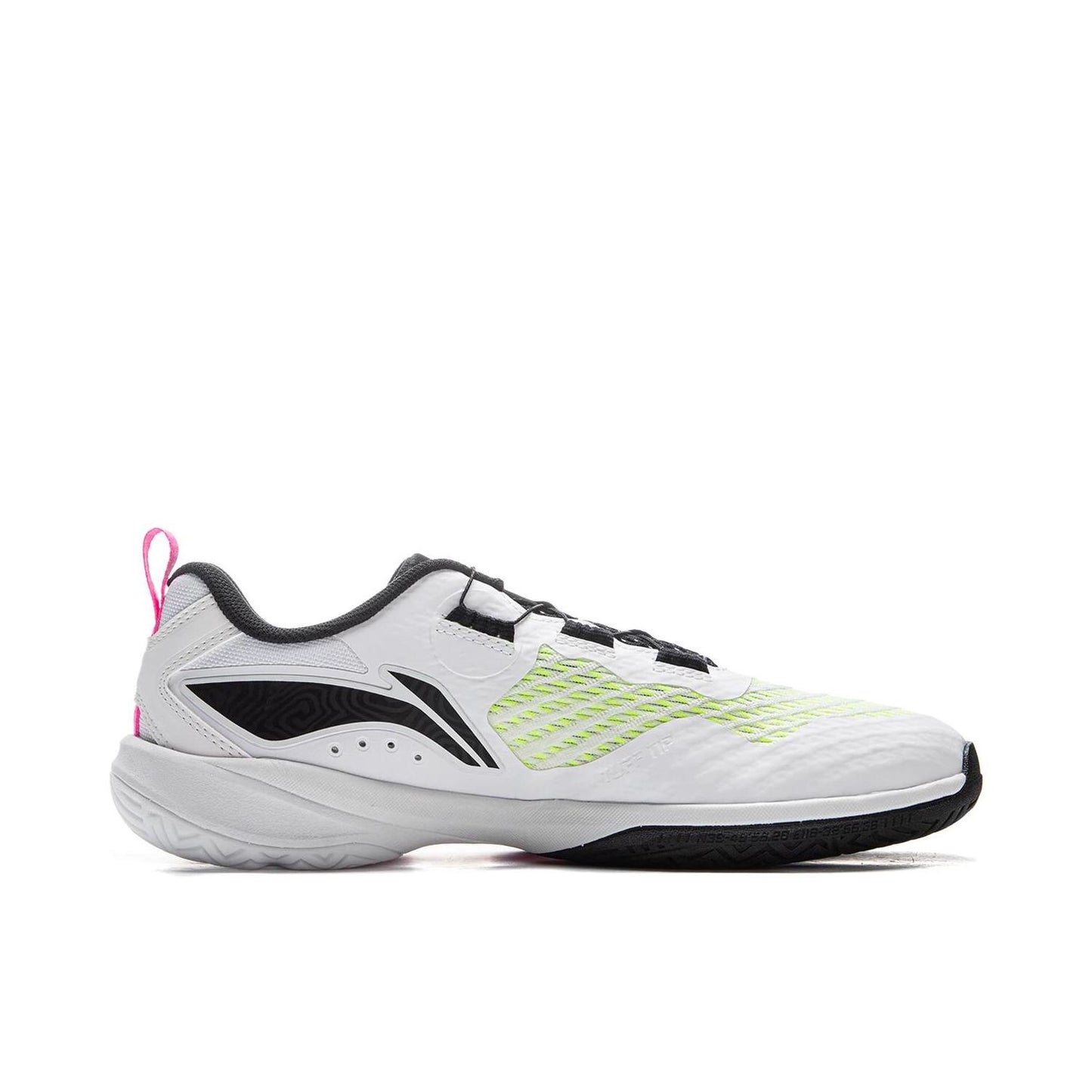 Li-Ning MAGE 2.0 Table Tennis Shoes - White/Pink/Green