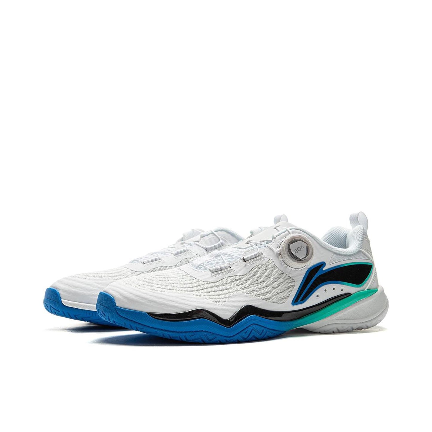 Li-Ning MAGE 2.0 Table Tennis Shoes - White/Blue