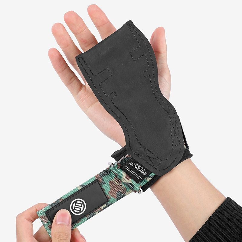 Lu Xiaojun Weightlifting Rubber Hand Protectors/Deadlift Assist Gloves