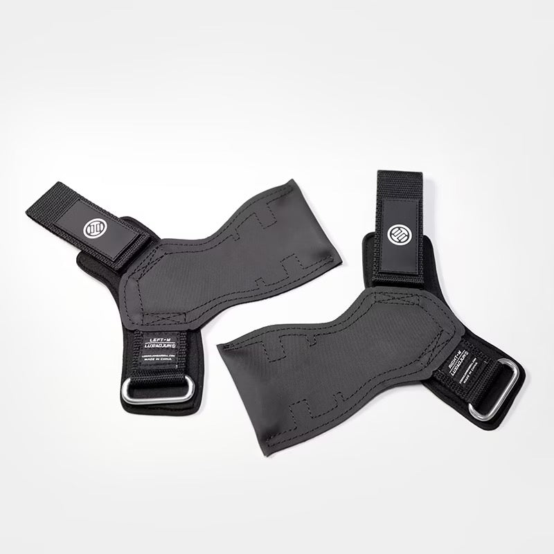 Lu Xiaojun Weightlifting Rubber Hand Protectors/Deadlift Assist Gloves