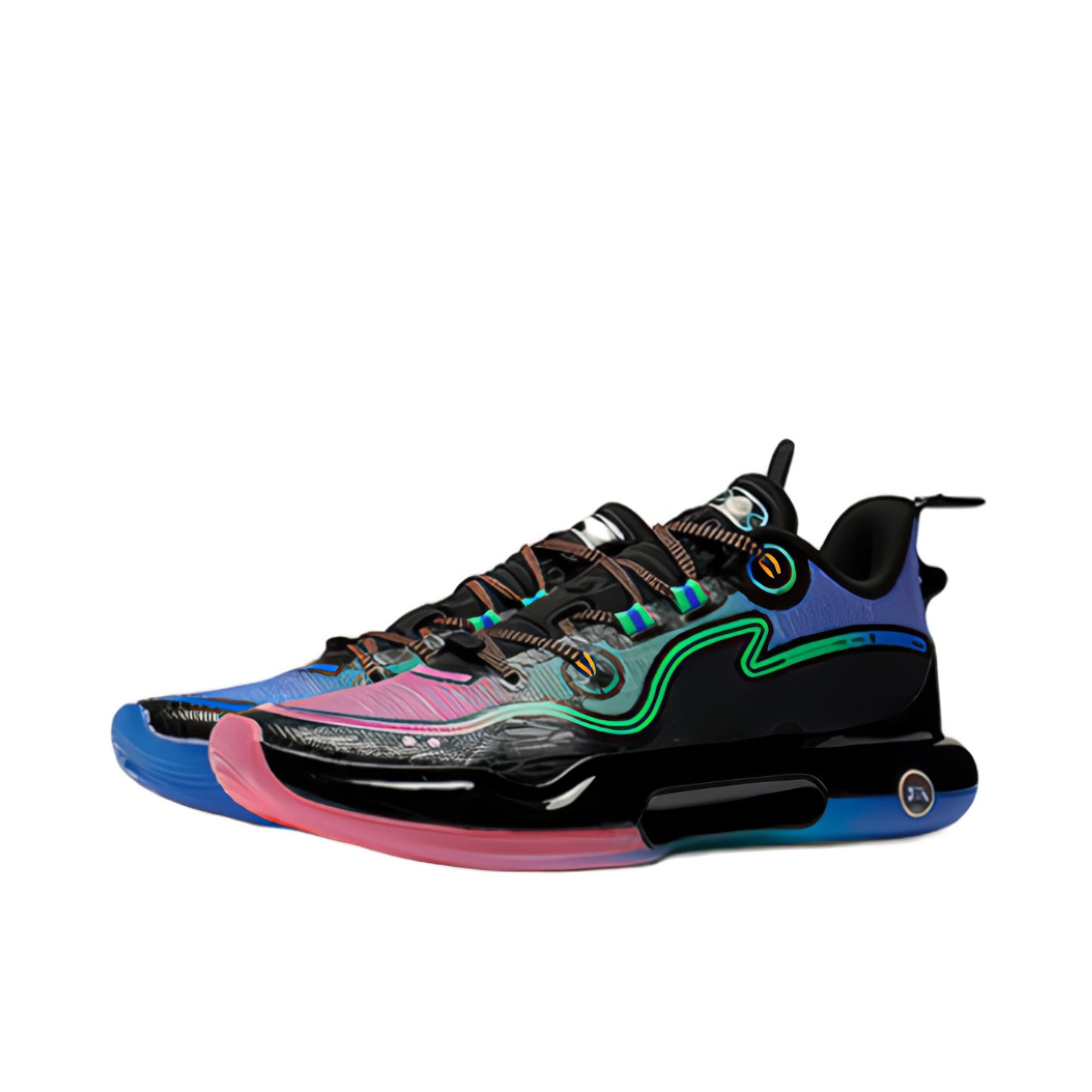 Li-Ning Yushuai Evolution Low - Black/Pink/Blue