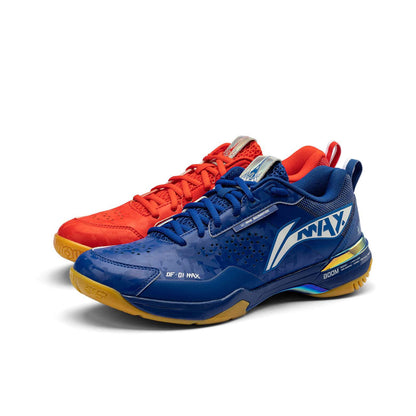 Blade DF-01 Max | Li-Ning Badminton Shoes - Mandarin Duck/Blue Red