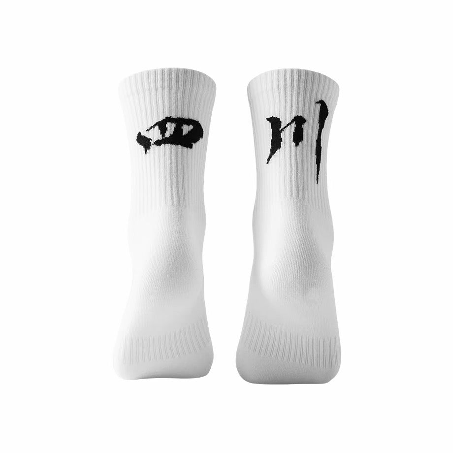 Veidoorn Chinese City Towel Sports High Socks