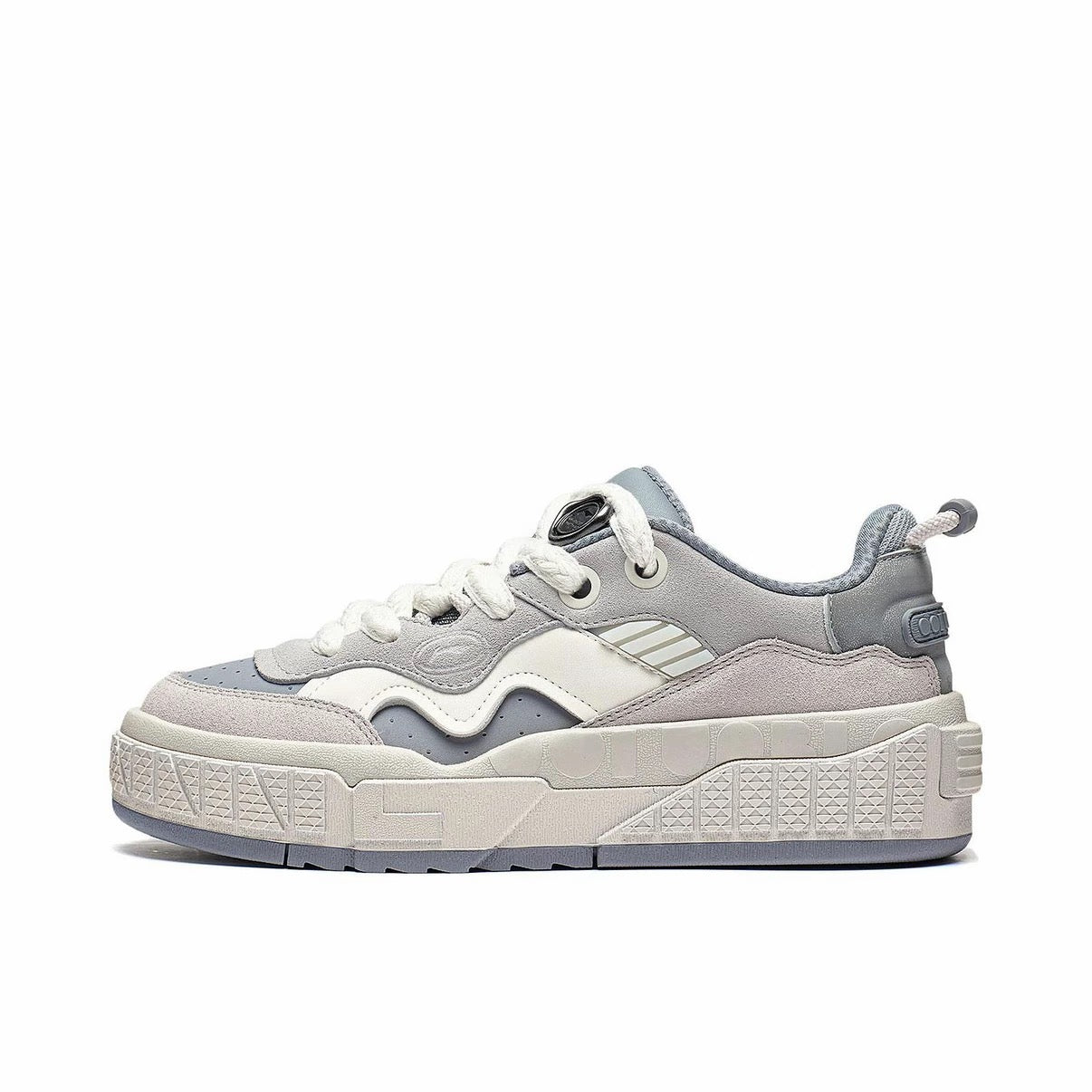 Teens in Times (He Junlin) x Li-Ning 001 UNBLOCK Low Casual Sneakers - Gray