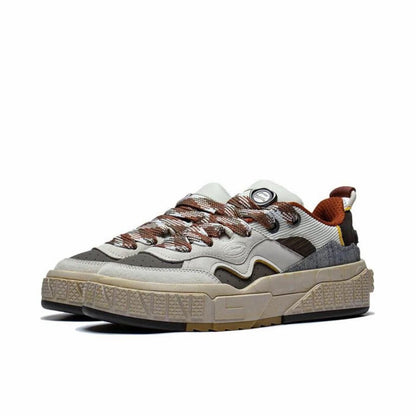 Li-Ning 001 UNBLOCK Low Casual Sneakers - Grayish Brown