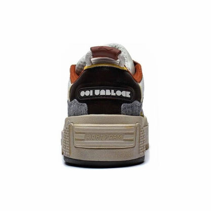 Li-Ning 001 UNBLOCK Low Casual Sneakers - Grayish Brown