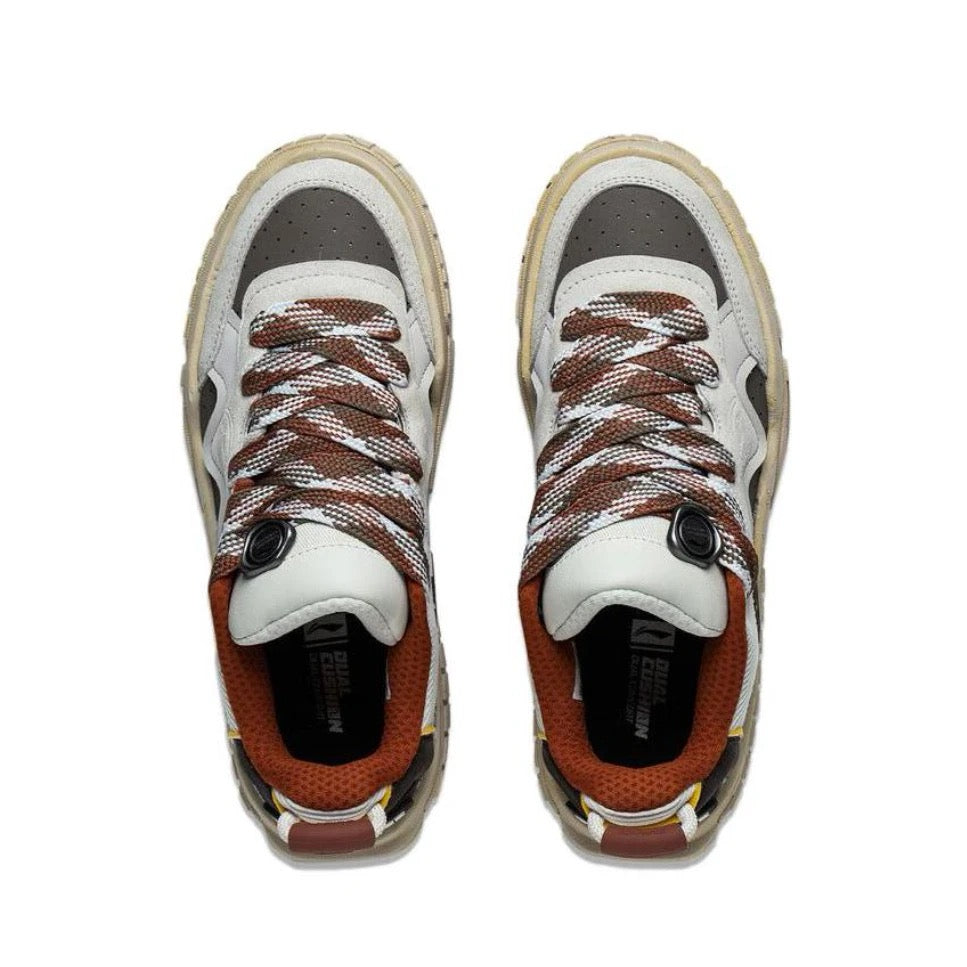 Li-Ning 001 UNBLOCK Low Casual Sneakers - Grayish Brown