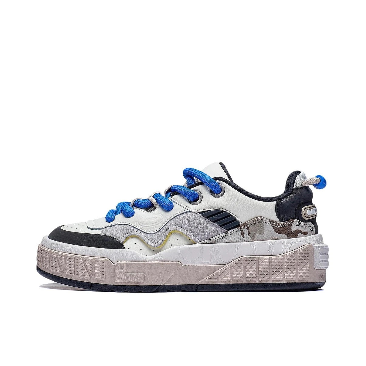 Li-Ning 001 UNBLOCK Low Casual Sneakers - White/Black/Blue
